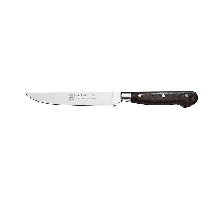 Sürmene 61003 | Handgemaakt Groentemes met Houten Handvat – 12CM