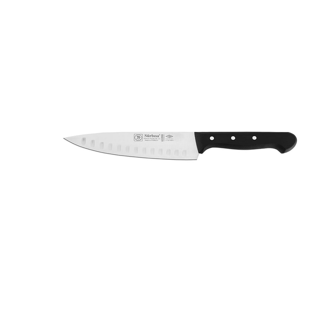 Sürmene 61090 | Chefmes met Luchtkanalen – Slagers- & Keukenmes - 16.5CM